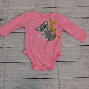 Koala bear long sleeve onesie